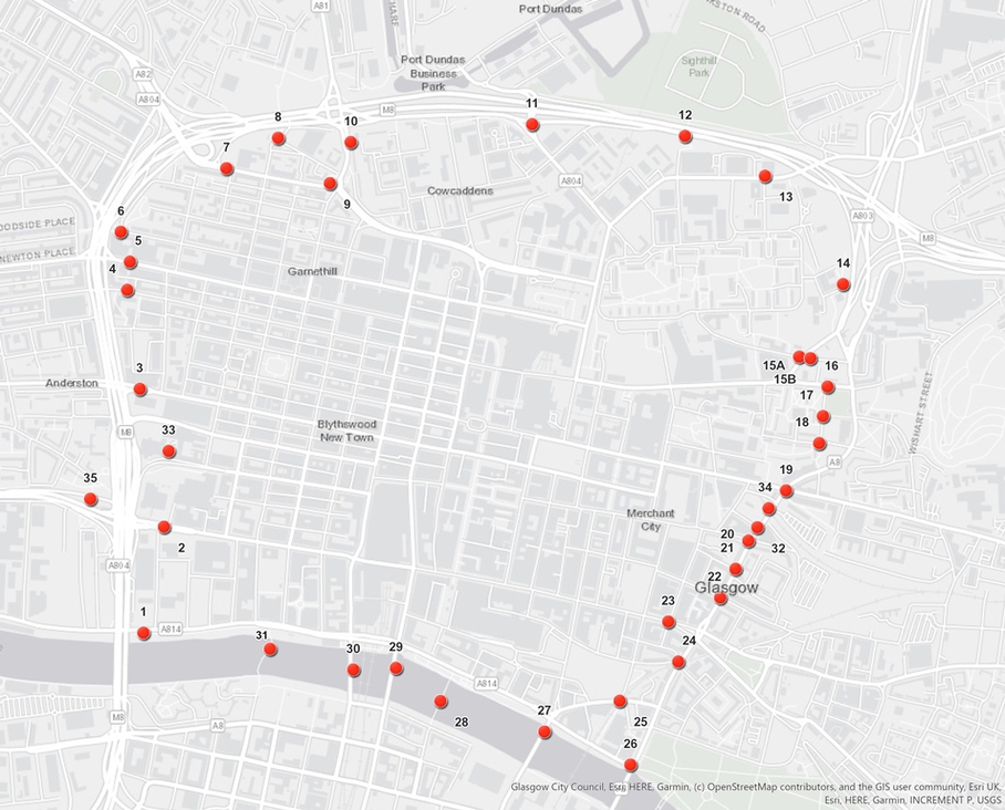 Cordon map 2021