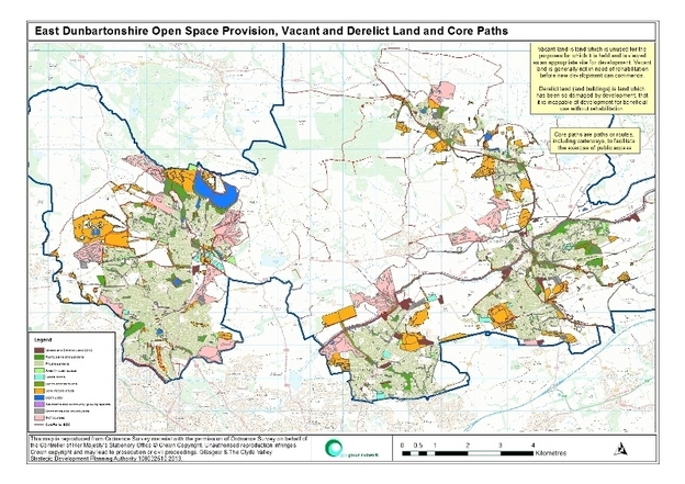 East Dunbartonshire Open Space  VDL and Core Paths