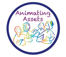Animating assets logo